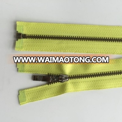 Waimaotong China Factory waterproof double sided zipper tape for home textiles use